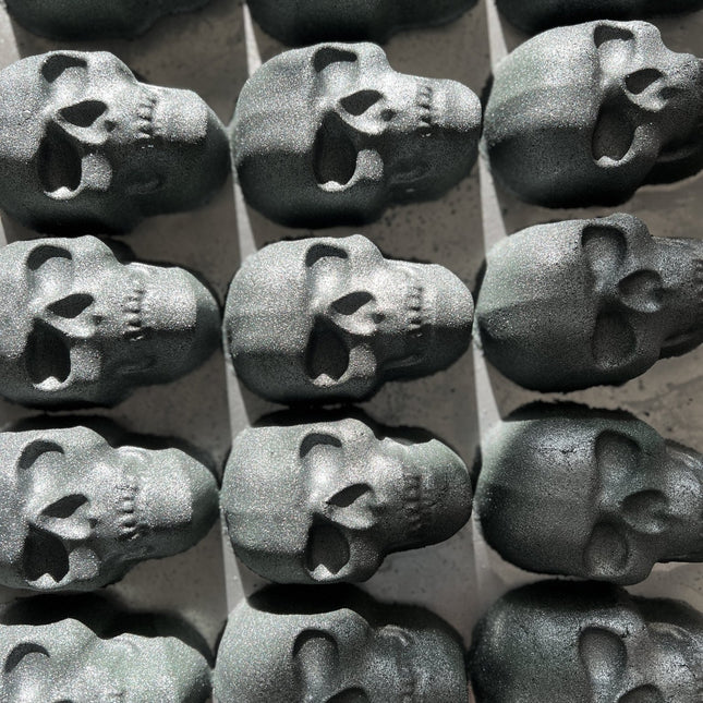 Skull Crystal Bath Bomb - Crystal Bar Soap