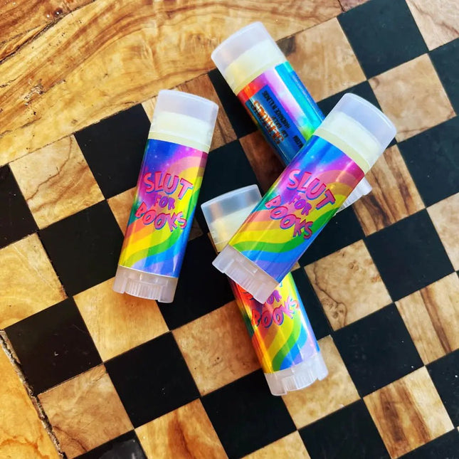 Slut for Books Lip Balm - Serious Lip Balm