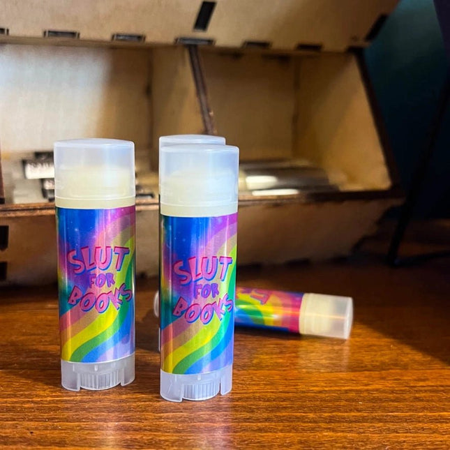 Slut for Books Lip Balm - Serious Lip Balm