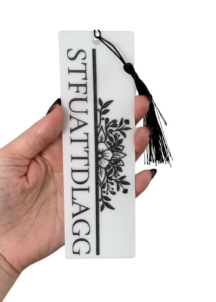 Smut Bookmark with Black Tassel - Heatwave Books