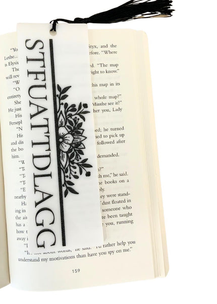 Smut Bookmark with Black Tassel - Heatwave Books