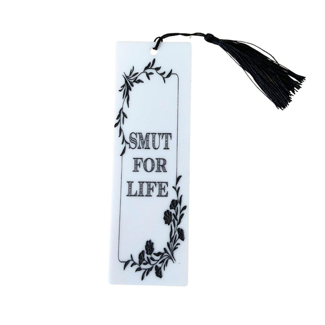 Smut for Life Bookmark with Black Tassel - Heatwave Books