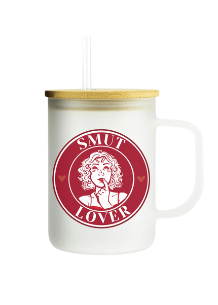 Smut Lover Frosted Glass Mug - Heatwave Books