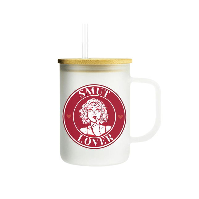 Smut Lover Frosted Glass Mug - Heatwave Books