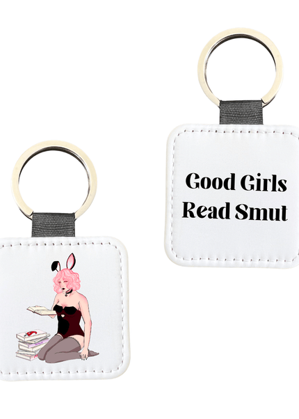 Smutty Bunny Keychain - Heatwave Books
