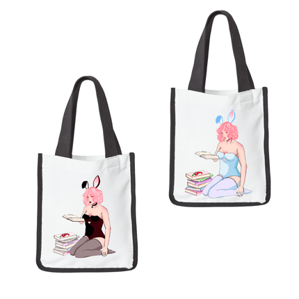 Smutty Bunny Small Tote - Heatwave Books