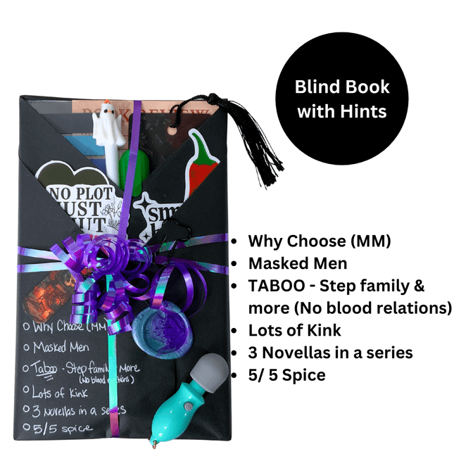 Spicy Blind Book with Hints 171 (3 Novellas) - Heatwave Books