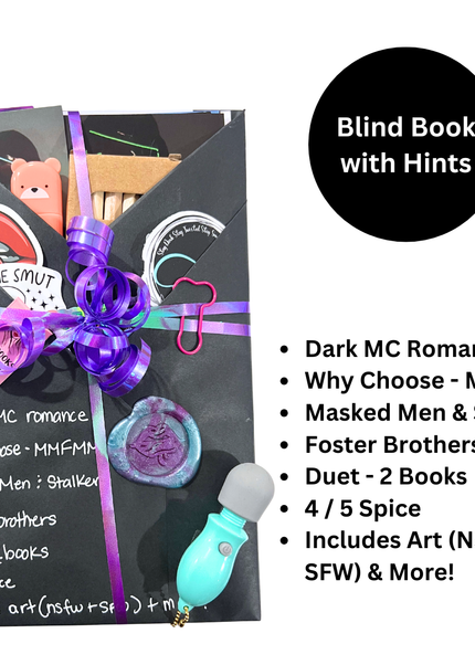 Spicy Blind Book with Hints 194 (2 books, signed + art) - Heatwave Books