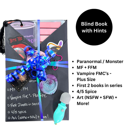 Spicy Blind Book with Hints 200 (2 Books, Signed w/ Art+) - Heatwave Books