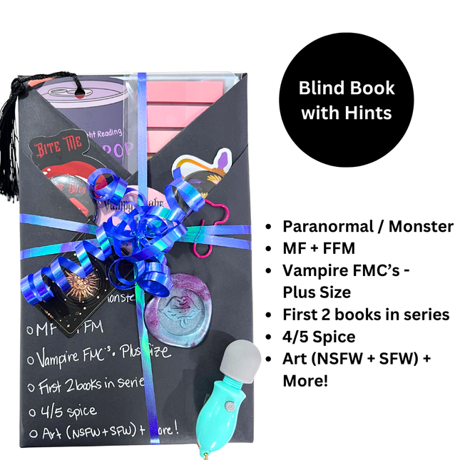 Spicy Blind Book with Hints 200 (2 Books, Signed w/ Art+) - Heatwave Books