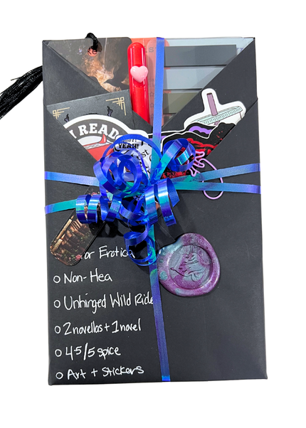 Spicy Blind Book with Hints 201 (3 Books, Signed w/ Art) - Heatwave Books