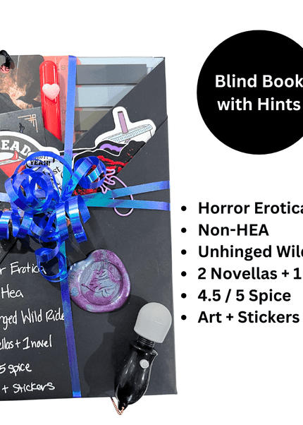 Spicy Blind Book with Hints 201 (3 Books, Signed w/ Art) - Heatwave Books