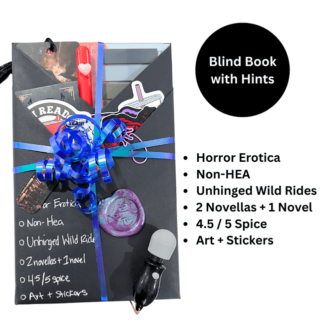 Spicy Blind Book with Hints 201 (3 Books, Signed w/ Art) - Heatwave Books