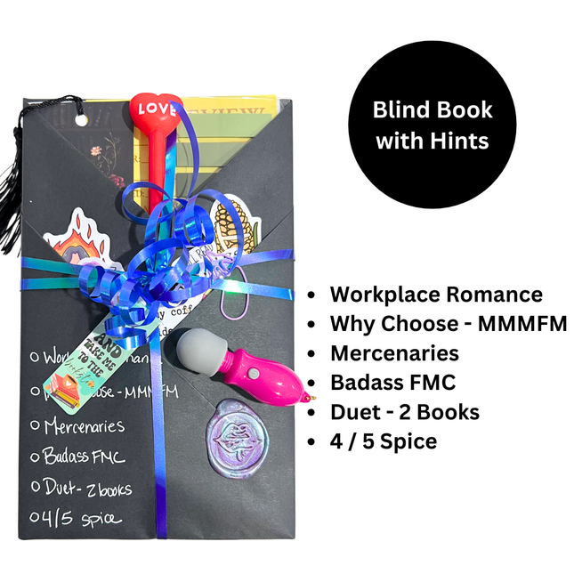 Spicy Blind Book with Hints 208 (2 Books) - Heatwave Books