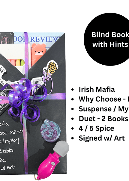 Spicy Blind Book with Hints 210 (Signed w/ Art - 2 Books) - Heatwave Books