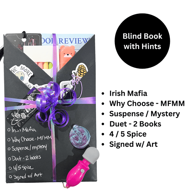 Spicy Blind Book with Hints 210 (Signed w/ Art - 2 Books) - Heatwave Books
