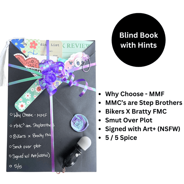 Spicy Blind Book with Hints 213 (Signed w/ Art+) - Heatwave Books