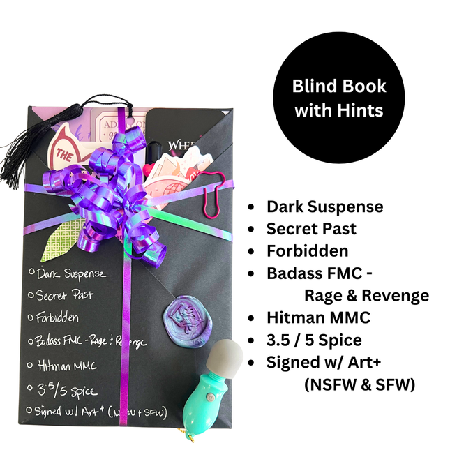 Spicy Blind Book with Hints 214 (Signed w/ Art+) - Heatwave Books