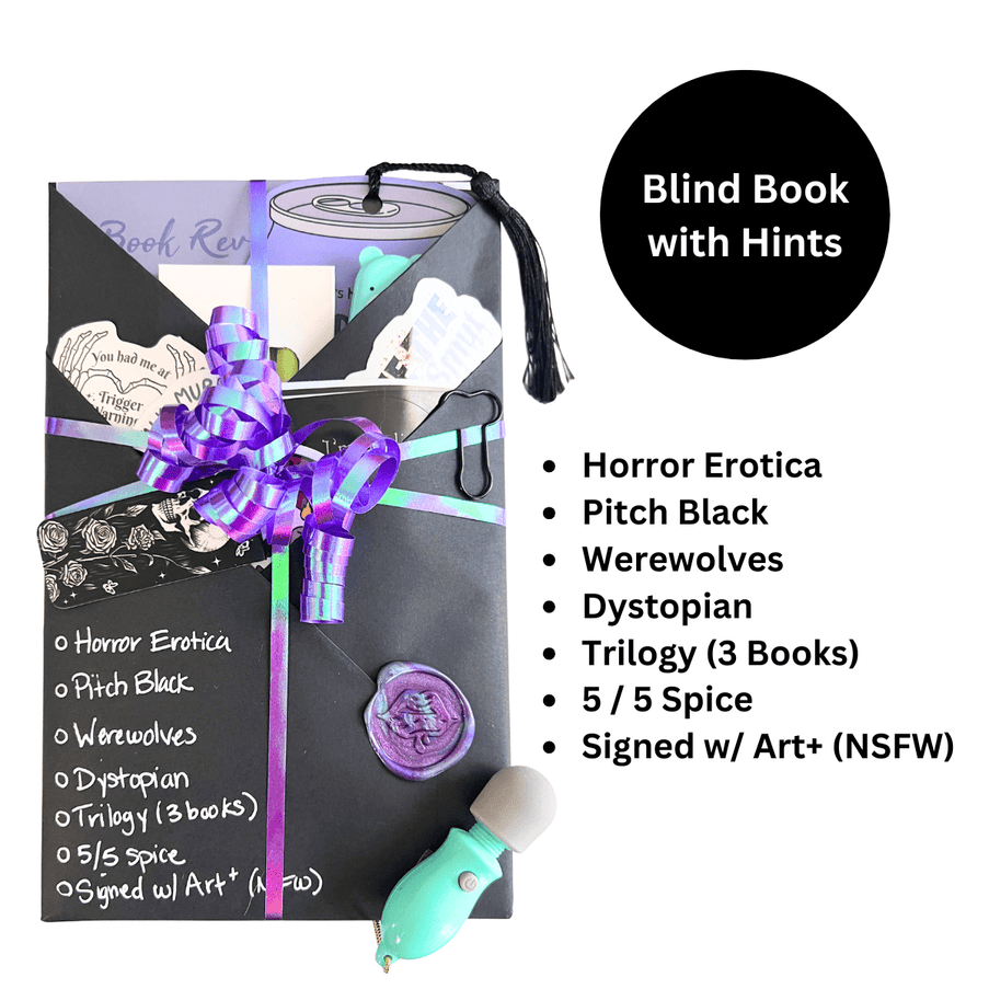 Spicy Blind Book with Hints 218 (3 Books - Signed w/ Art+) - Heatwave Books