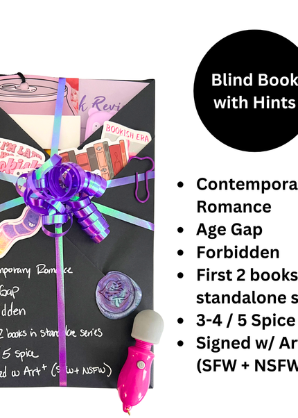 Spicy Blind Book with Hints 219 (2 Books - Signed w/ Art+) - Heatwave Books
