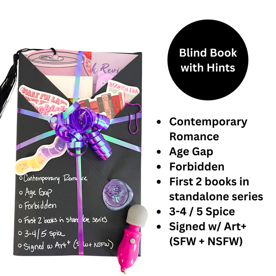Spicy Blind Book with Hints 219 (2 Books - Signed w/ Art+) - Heatwave Books