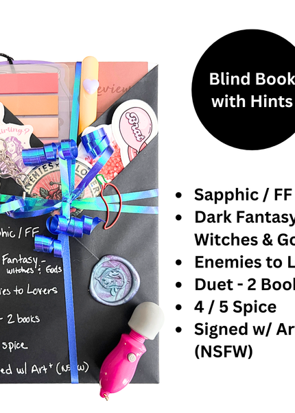 Spicy Blind Book with Hints 220 (2 Books - Signed w/ Art+) - Heatwave Books