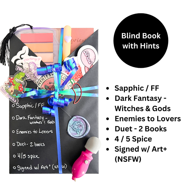 Spicy Blind Book with Hints 220 (2 Books - Signed w/ Art+) - Heatwave Books