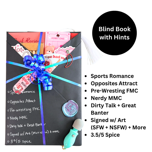 Spicy Blind Book with Hints 224 (Signed w/ Art+) - Heatwave Books