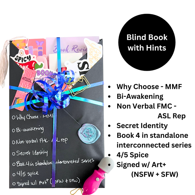 Spicy Blind Book with Hints 226 (Signed w/ Art+) - Heatwave Books