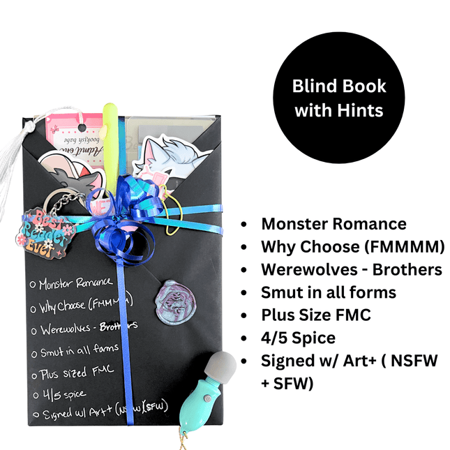 Spicy Blind Book with Hints 228 (Signed w/ Art+) - Heatwave Books