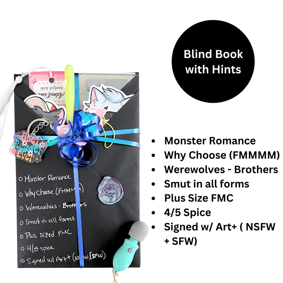 Spicy Blind Book with Hints 228 (Signed w/ Art+) - Heatwave Books