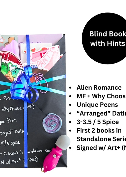 Spicy Blind Book with Hints 229 (2 Books - Signed w/ Art+) - Heatwave Books
