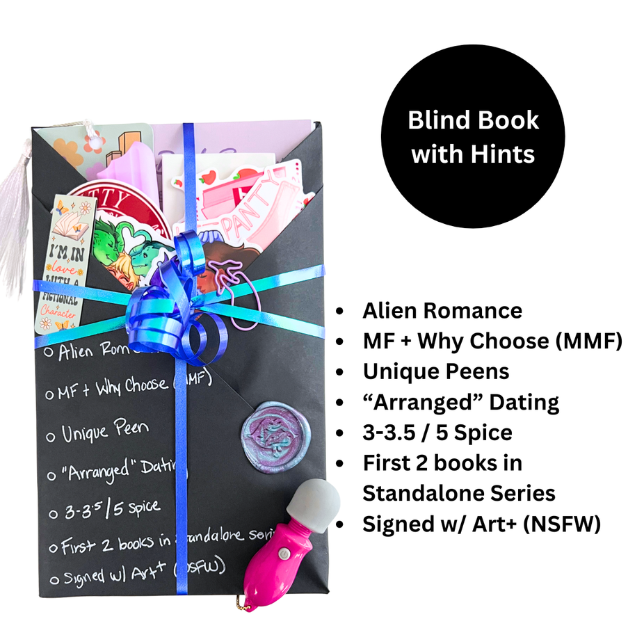 Spicy Blind Book with Hints 229 (2 Books - Signed w/ Art+) - Heatwave Books