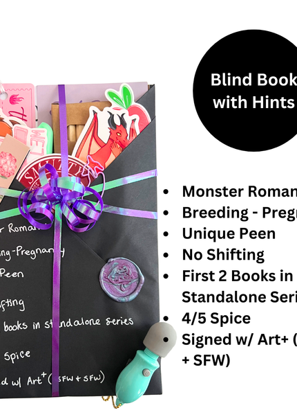Spicy Blind Book with Hints 231 (2 Books - Signed w/ Art+) - Heatwave Books