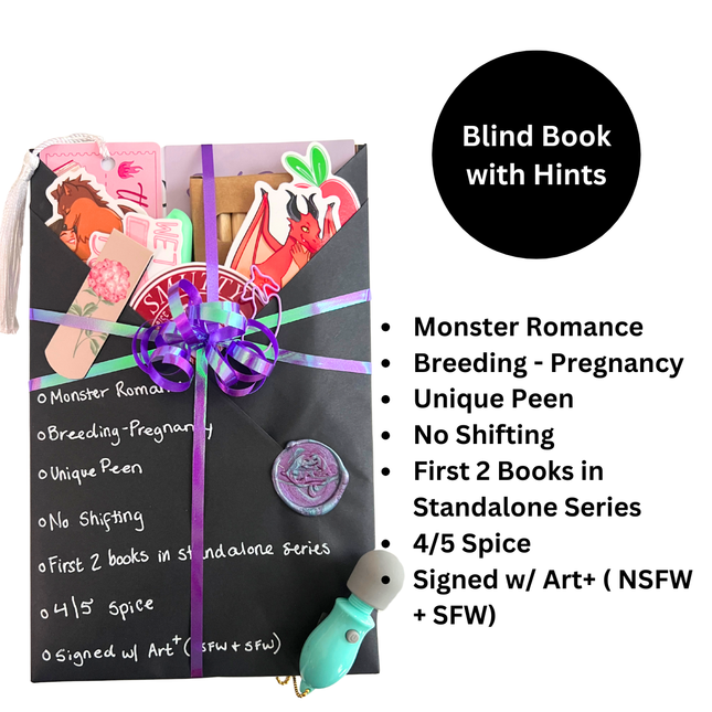 Spicy Blind Book with Hints 231 (2 Books - Signed w/ Art+) - Heatwave Books