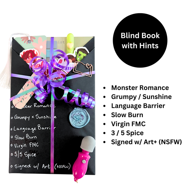 Spicy Blind Book with Hints 233 (Signed w/ Art+) - Heatwave Books