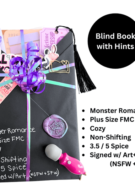 Spicy Blind Book with Hints 234 (2 Books - Signed w/ Art+) - Heatwave Books