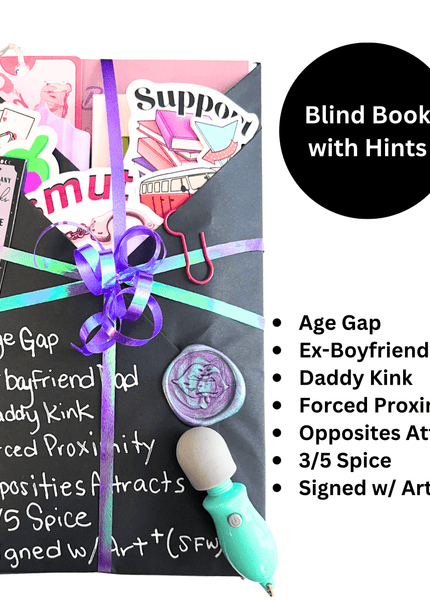Spicy Blind Book with Hints 238 (Signed w/ Art+) - Heatwave Books