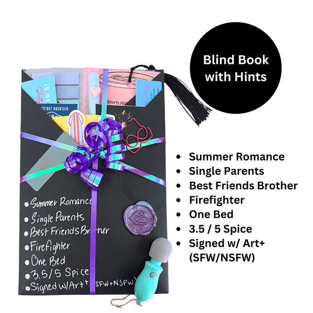 Spicy Blind Book with Hints 247 (Signed w/ Art+) - Heatwave Books