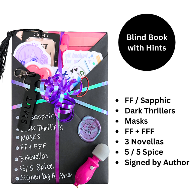 Spicy Blind Book with Hints 252 (Signed - 3 Novellas) - Heatwave Books