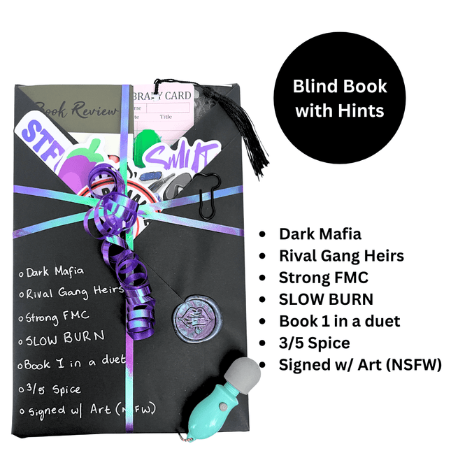 Spicy Blind Book with Hints 258 (Signed w/ Art) - Heatwave Books