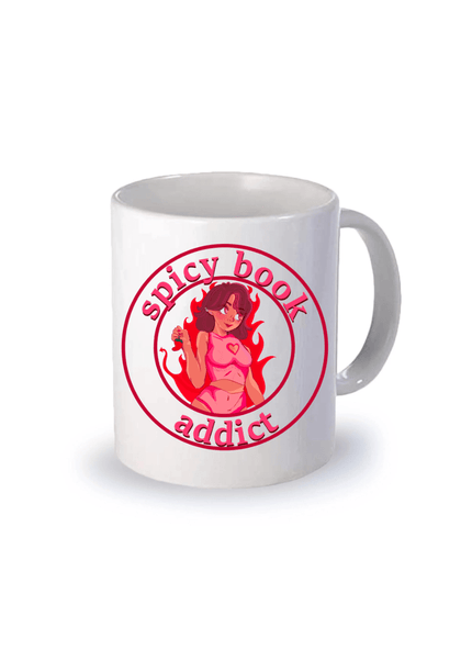 Spicy Book Addict Coffee Mug - Heatwave Books