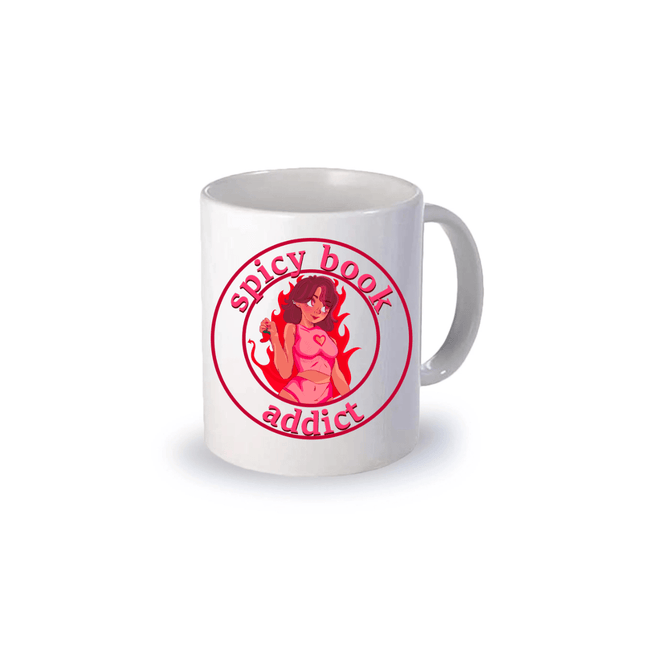 Spicy Book Addict Coffee Mug - Heatwave Books