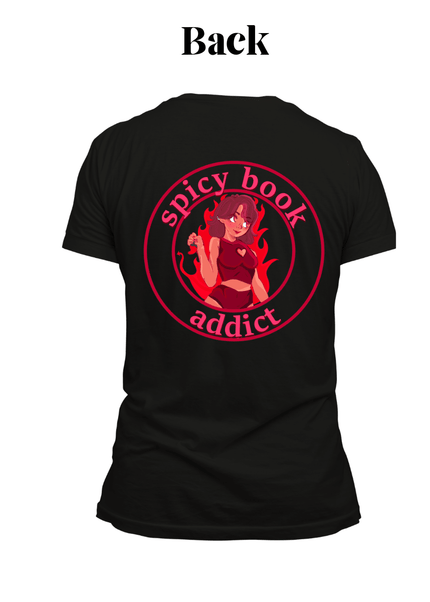 Spicy Book Addict T-Shirt - Heatwave Books