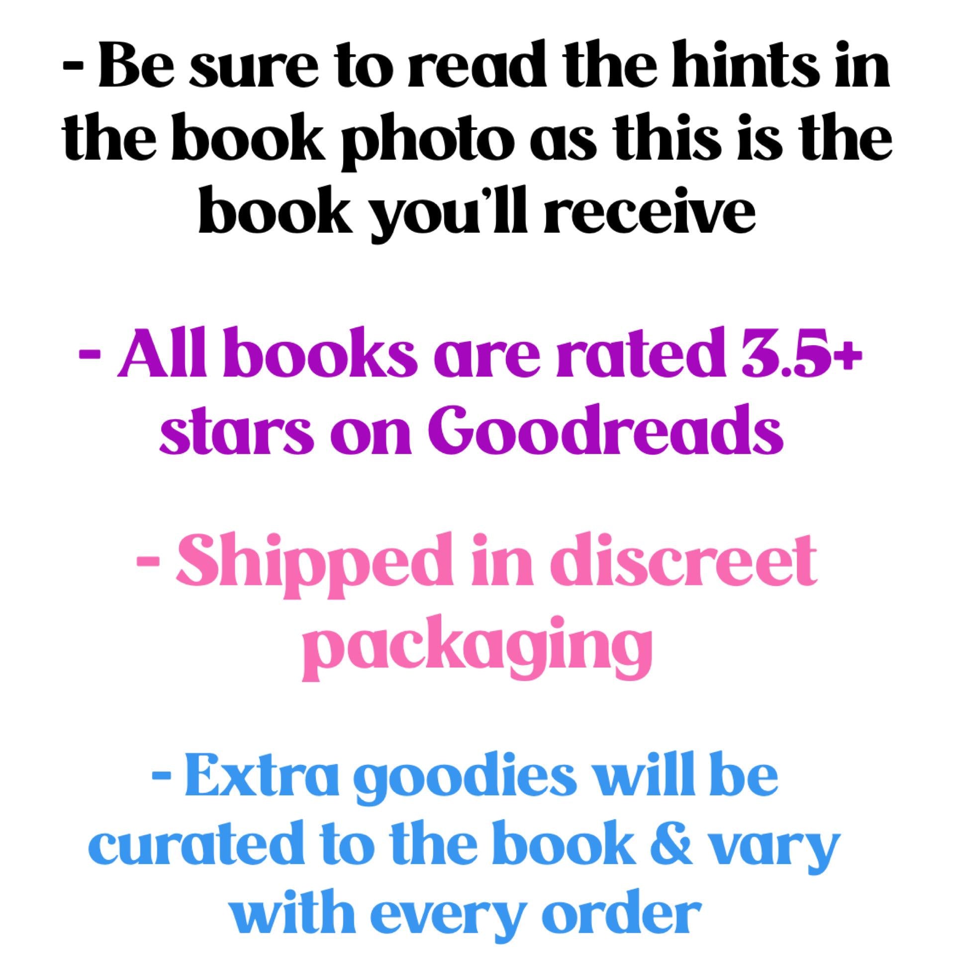 Spicy Book Box with Hints #126 - Heatwave Books