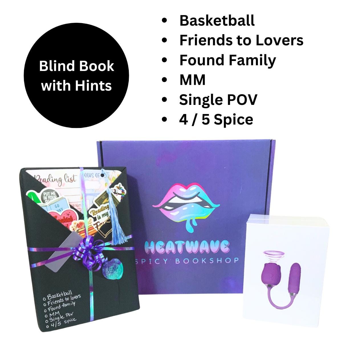 Spicy Book Box with Hints #126 - Heatwave Books
