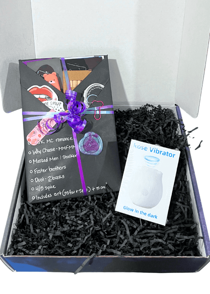 Spicy Book Box with Hints 194 (2 books, signed + art) - Heatwave Books