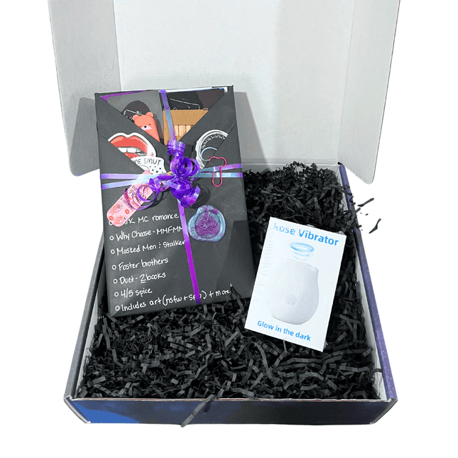 Spicy Book Box with Hints 194 (2 books, signed + art) - Heatwave Books