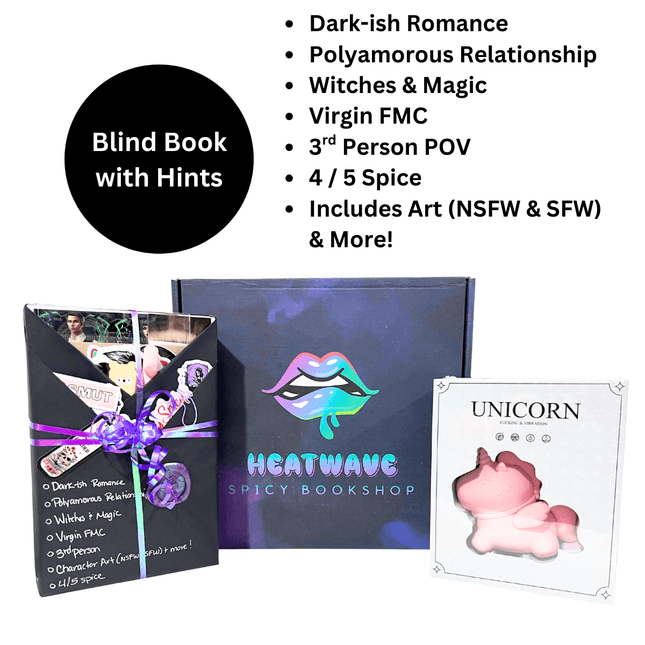 Spicy Book Box with Hints 197 (Signed w/ Art +) - Heatwave Books