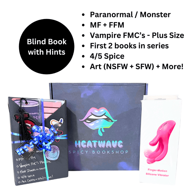 Spicy Book Box with Hints 200 (2 books, Signed w/ Art+) - Heatwave Books